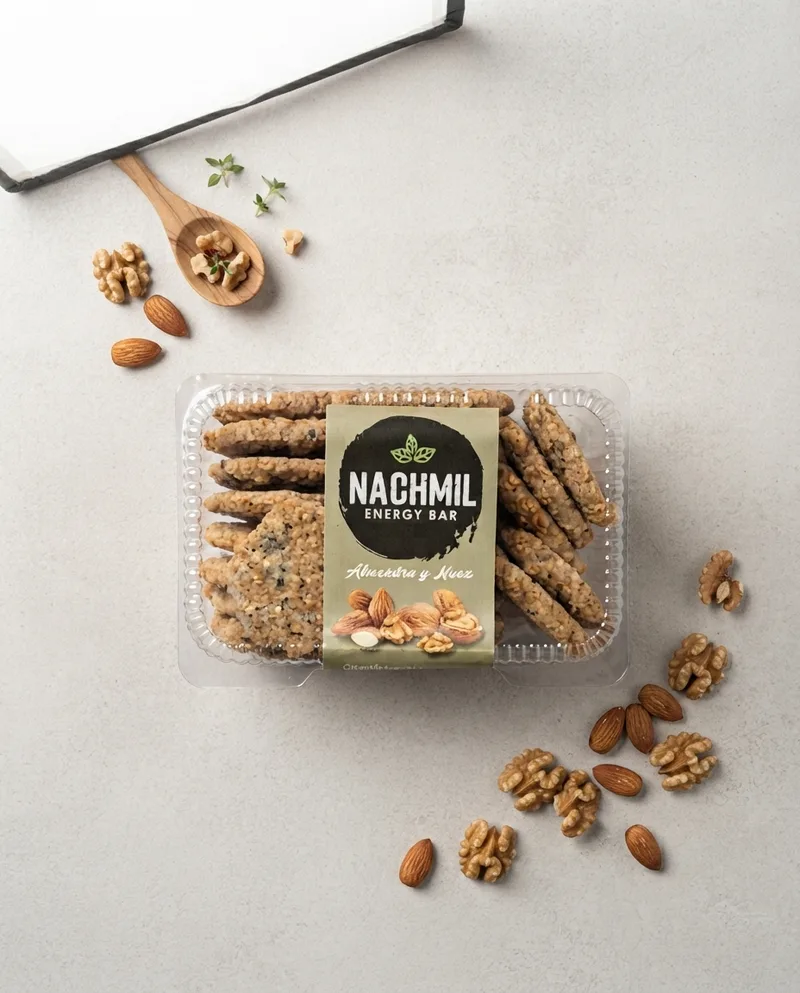 Galletas de Avena sin Azúcar con nuez y almendra