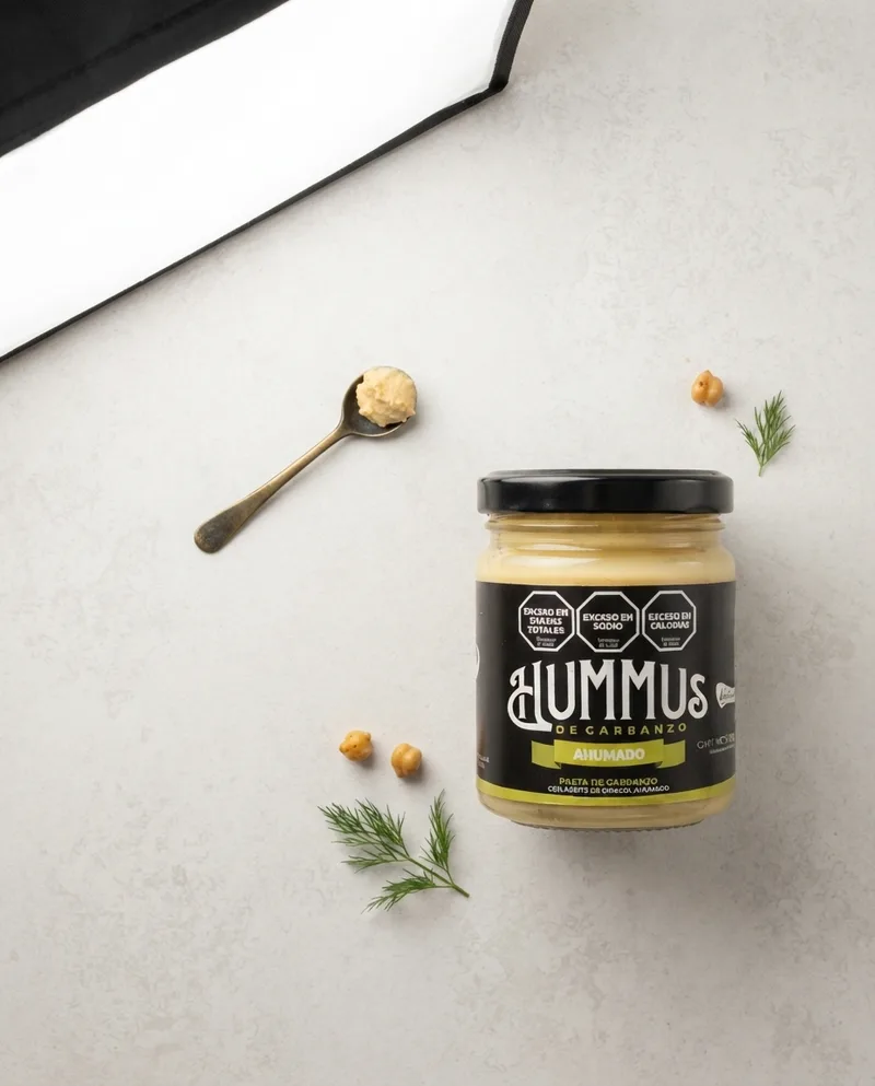 Hummus de garbanzo Ahumado