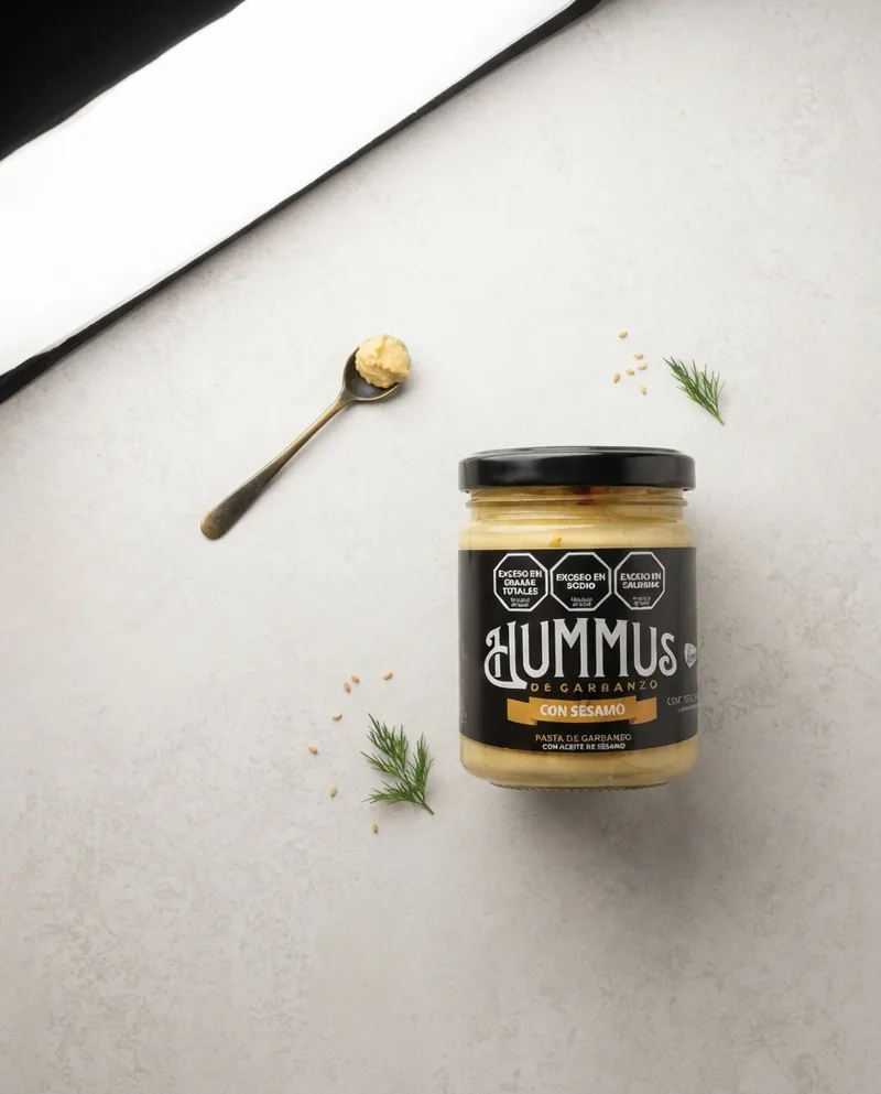 Hummus de Garbanzo con sésamo
