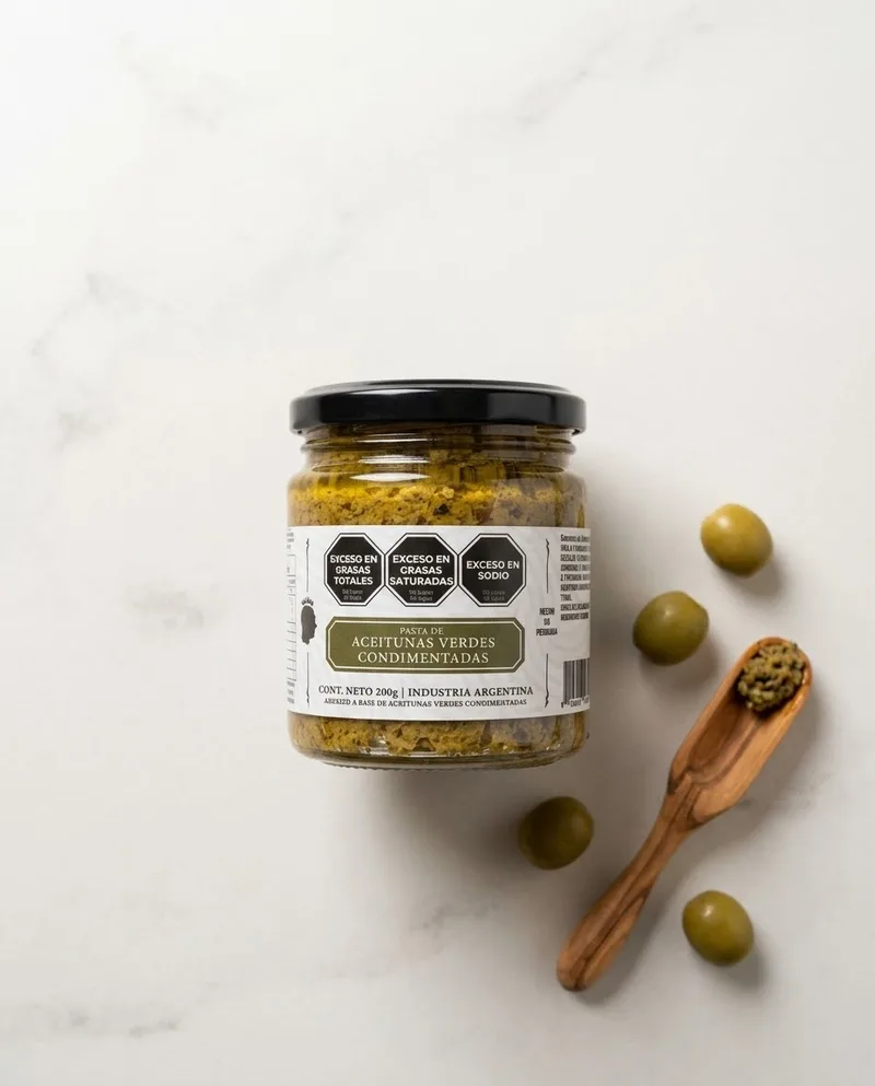 Pasta de aceituna Verde