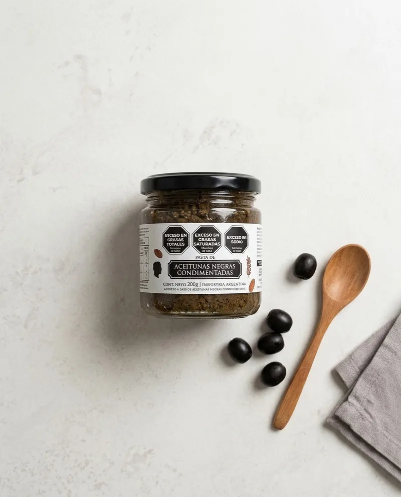 Pasta de aceituna Negra